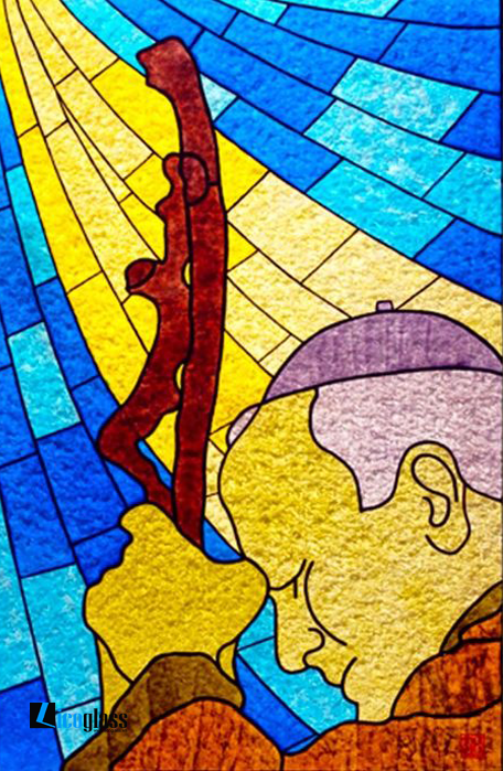  Tranh kính nghệ thuật hiện đại 