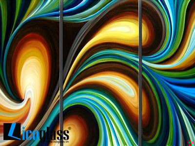 MẪU TRANH KÍNH TRỪU TƯỢNG TKTT07