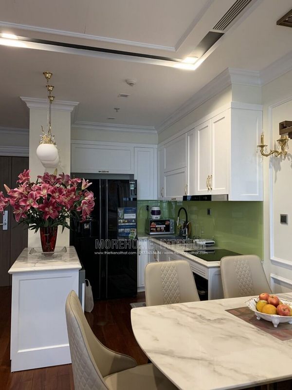 Thi công nội thất chung cư đẹp vinhomes Nguyễn Chí Thanh