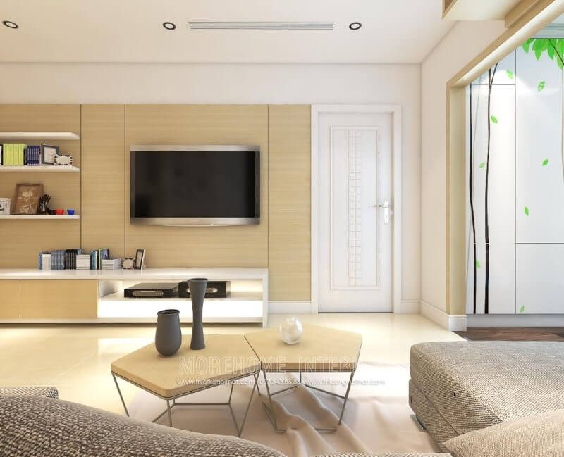 Bàn trà Decor chất liệu sắt và gỗ công nghiệp sẽ giúp không gian sống của bạn trở nên thanh mảnh và nhỏ gọn.